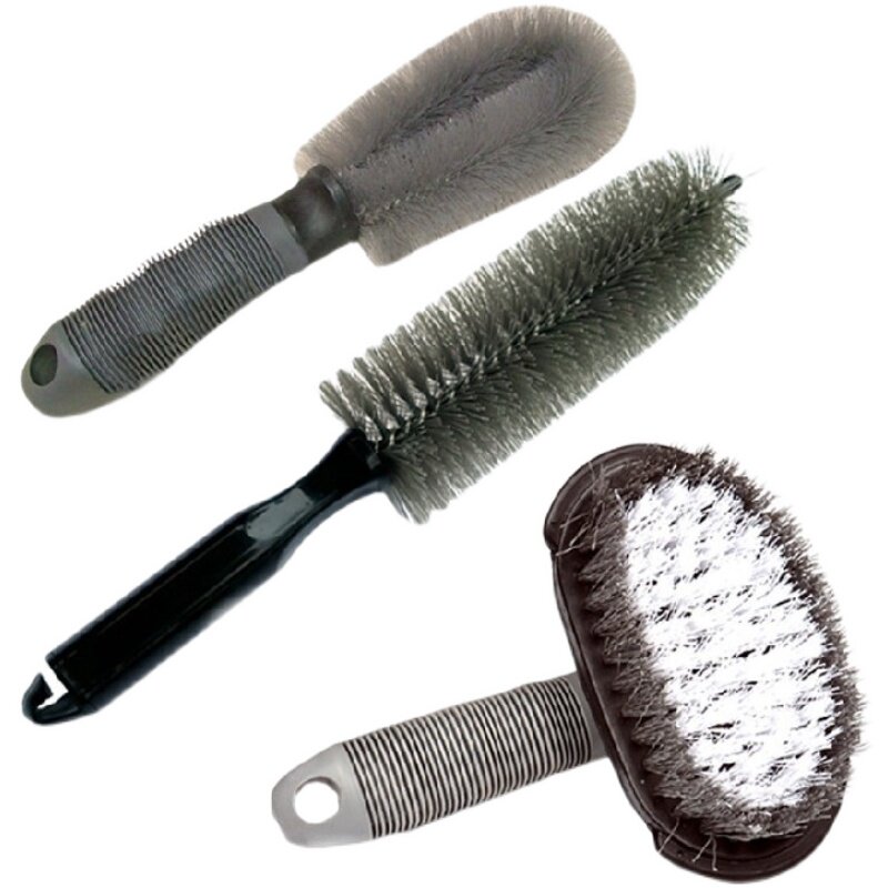 Car wheel brush tools car wash tire cleaning brush car wash brush home car dual-purpose cleaning supplies direct sales