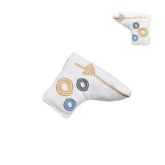 时尚运动推杆套 高尔夫球杆套保护套 大小半圆1字L型推杆套杆头套