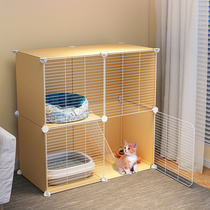Cat Cage Two Floors Summer Villa Cat House Small Home Young Cat Big Cat Litter Owl Supplies Indoor Cat House Kennel