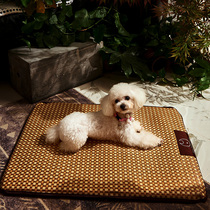 Dog summer sleeping mat mat ice mat ice mat pet supplies mat summer cat sleeping with bite-resistant cooling Kennel