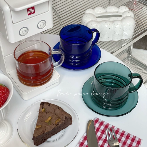 Стеклянный кофейный высококачественный прозрачный стакан для домашнего использования