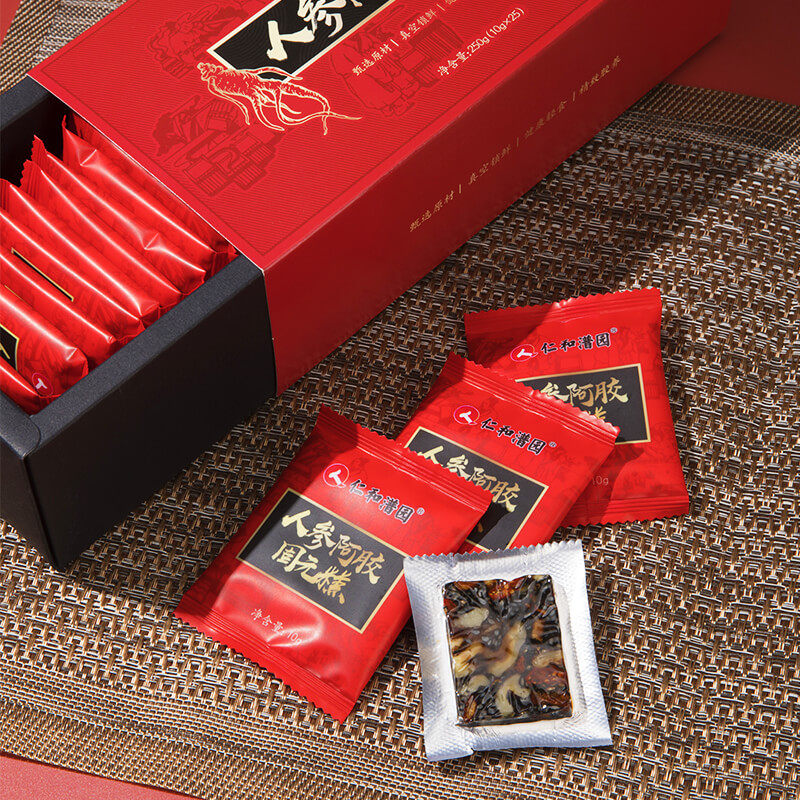 阿里自营 仁和 即食纯手工阿胶固元糕 250g*2盒 图1