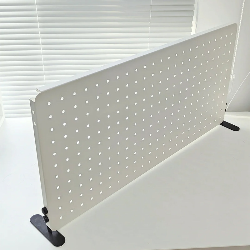 Desktop hole board, table partition rack accessories desk office desk vertical clip storage hanger board without hole punching