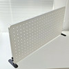 Desktop hole board, table partition rack accessories desk office desk vertical clip storage hanger board without hole punching