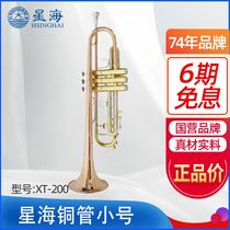 Trumpet XT-200 B flat student children adult beginner professional playing universal trumpet brass instrument