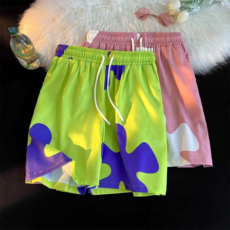 Patrick Star Shorts Men's Summer Thin Sports Casual Shorts Large Pants Youth Basketball Loose Five-Point Sleep Shorts