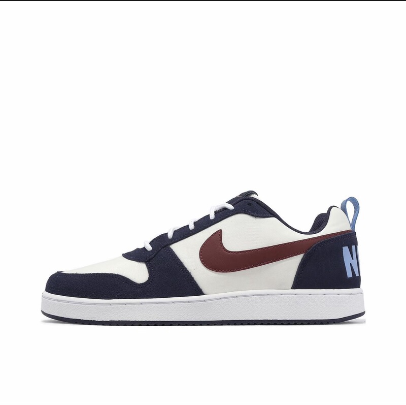 Nike Court Borough Low-Top Sneakers Men's Blue and White Fv8109-161 033 Warehouse