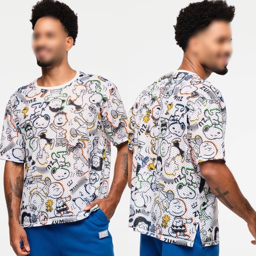 ZW новая одежда для фитнеса, йога, спортивные танцы, аэробика, топ с короткими рукавами, сетчатая эластичная ткань 713 766