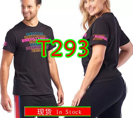 ZW Dance Dance Fitness Yoga Service Women's Top T -Shirt Men and Women Short -Sleeved Print 194 220 218