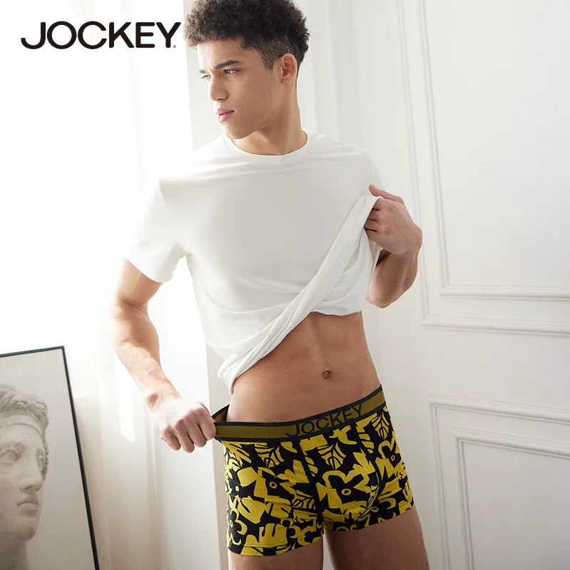 jockey [Weightless Series] Men's Underwear Modal Boxers Youth Men's Underwear Boxers Single Package
