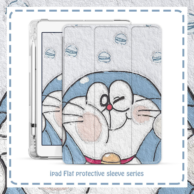 Doxa Tinder cat 2020 19 8 new ipad air4 3 2 1 Applicable flat protective sleeve 10 2 9 7 inch triple fold with pen slot pro11 airbag shell