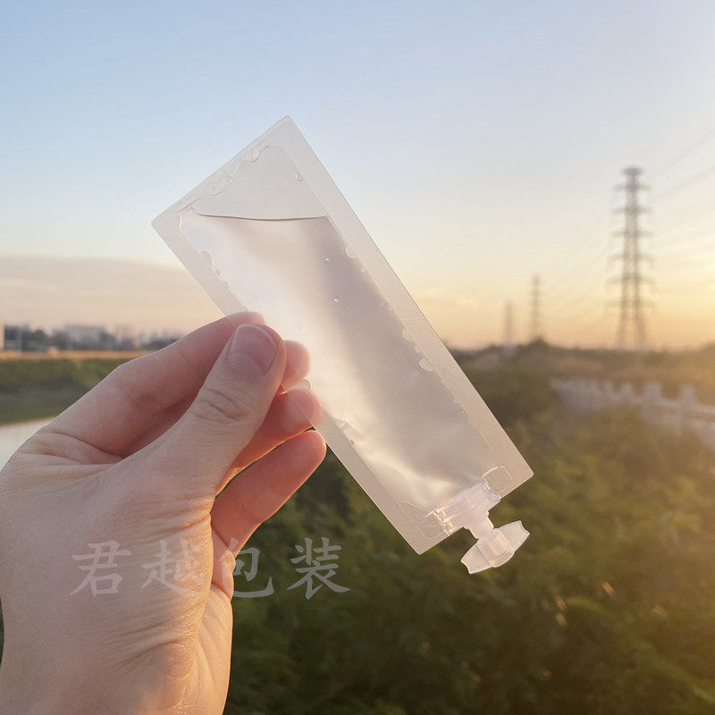 Подарочный пакет 包邮一次性乳液体分装袋可登机旅行精华液小样试用装包装包材袋子