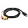 Конвертер HDMI в AV-кабель телевизионная приставка старый телевизор DVD-видео кабель аудио кабель AV-кабель кабель от трех lotus до high mini 4