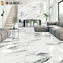 Simple gray all-over marble large tile floor tile 900x1800 living room non-slip floor tile background wall tiles