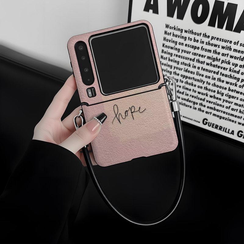 Pink Wall of Hope Suitable for Huawei Purax Phone Case, New Foldable Screen Purax High-End Puraxmax Premium Feel Purax Wrist Strap Full Protection Anti-Drop Pura Xmax Collector's Edition Fashion Pink Wall of Hope Suitable for Huawei Purax Phone Case, New Foldable Screen Purax High-End Puraxmax Premium Feel Purax Wrist Strap Full Protection Anti-Drop Pura Xmax Collector's Edition Fashion