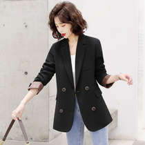 Ji Poetry Philosophy Suit Jacket Woman 2021 New Early Spring Little SubHan Edition Leisure Casual Thin-style Clothing Great Suit
