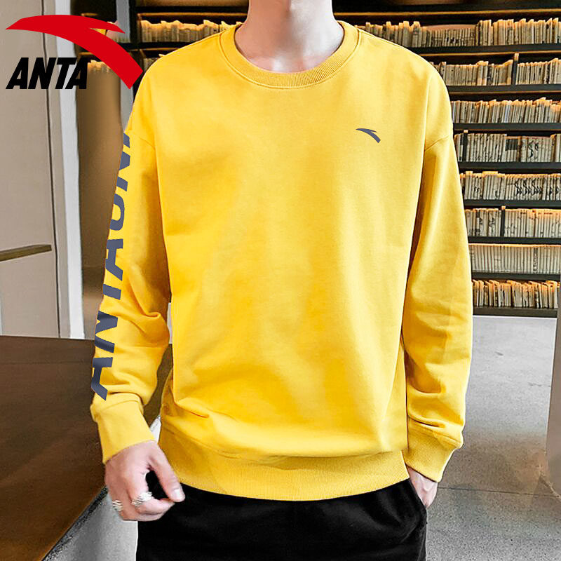 Ann Stepping Sleeve Head Casual Blouse Men's Official Web Flagship 2022 New Summer Round Collar Loose Large Size size Long sleeves Sport blouses Male