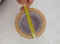 Powerful wool sticking device for cashmere woolen sweaters and coats which can be used to remove wool and remove the ball. It is a tear-off wool-sticking paper-based wool clothing artifact.