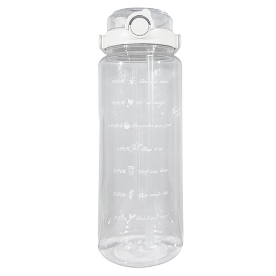Plastic water cup large capacity new 2024 female high-looking summer cup portable student sports water bottle with straw