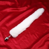 一颗青杏 Интересные женские принадлежности Fox Tail Anal Plug Artifact Artifact La Zhu Anal Sex Development