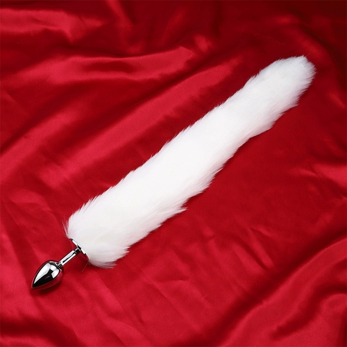 一颗青杏 Интересные женские принадлежности Fox Tail Anal Plug Artifact Artifact La Zhu Anal Sex Development