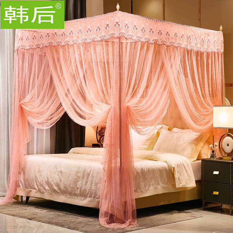 New Mosquito Nets Home Summer Mongolia Packs Children Anti-Fall 2021 Princess Wind Thickened Bracket Tatsumo Ostyle