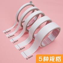 Double-sided adhesive for students with children handmade high viscosity powerful fixed wall thickened wide surface transparent two-faced adhesive paper 0