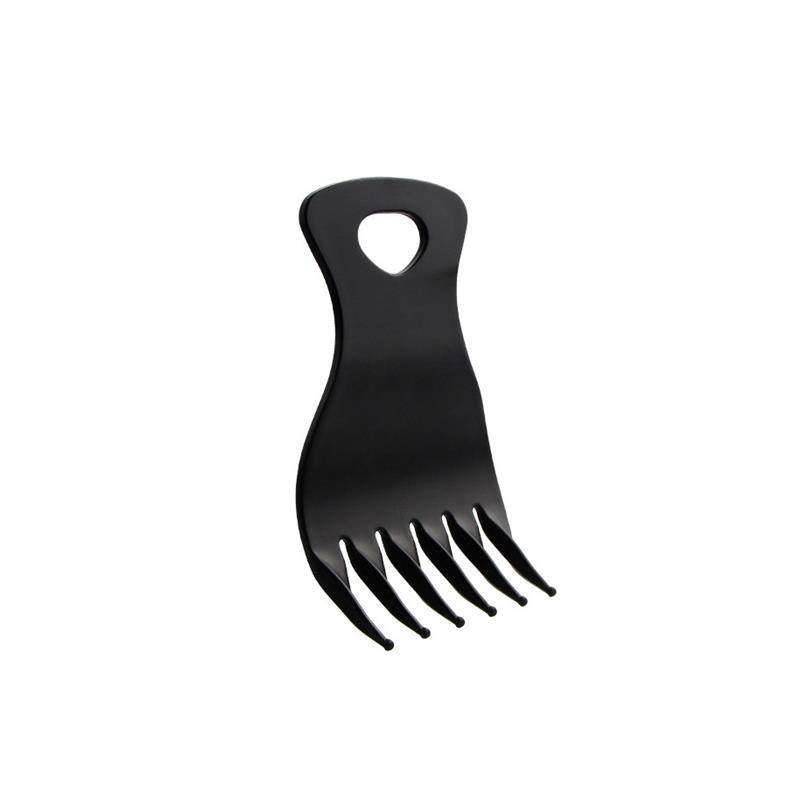 Mini Claw Comb for Men, Vintage Slicked-Back Hair Comb, Large-Tooth Texture Comb, Wide-Tooth Styling Pocket Comb