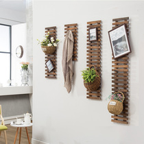 Balcony wall mounted decoration wall plate frame hanging wall pot hanging wall wall hanging wall