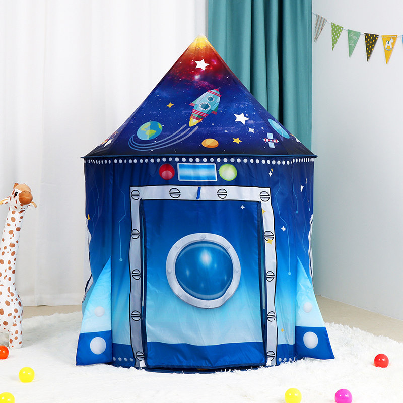 Tent Indoor Children Rocket tents Tent Game House Boy Girl Can Sleep Castle House Kindergarten Little House