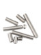 304 stainless steel inch concave end tightening screw/US machine-made meter screw hexagon headless screw Kimi top wire