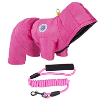 Розовая красная (дождь надежно и холодно) +2 метра круглой веревки