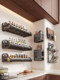 FINECHI suction cup kitchen storage rack without punching wall-mounted wall condiments household multi-functional storage rack