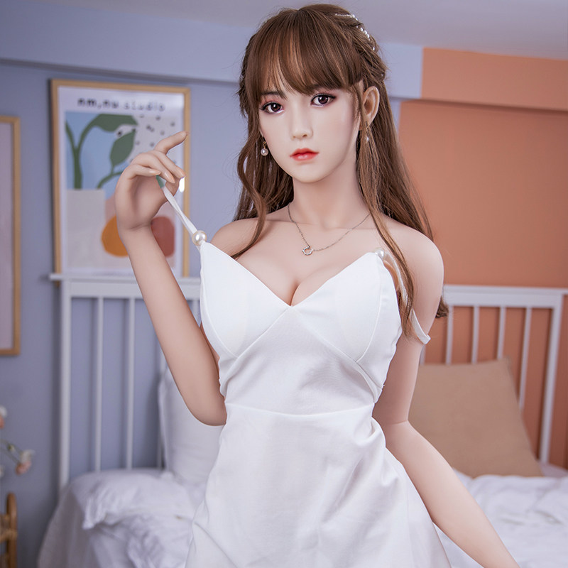 Solid silicone doll I inflatable girlfriend men's sex toys simulation intelligent insertable sex doll adult