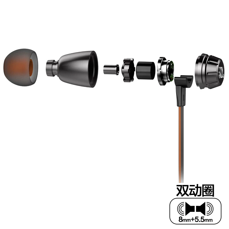 JBL Apple, наушники, мобильный телефон, универсальные затычки для ушей, T380, 380A, Android, проводное управление