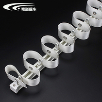 Bend overcar serpentine curtain track inline S type water wave straight track slide rail Curtain Tracks Sfoldingtrack