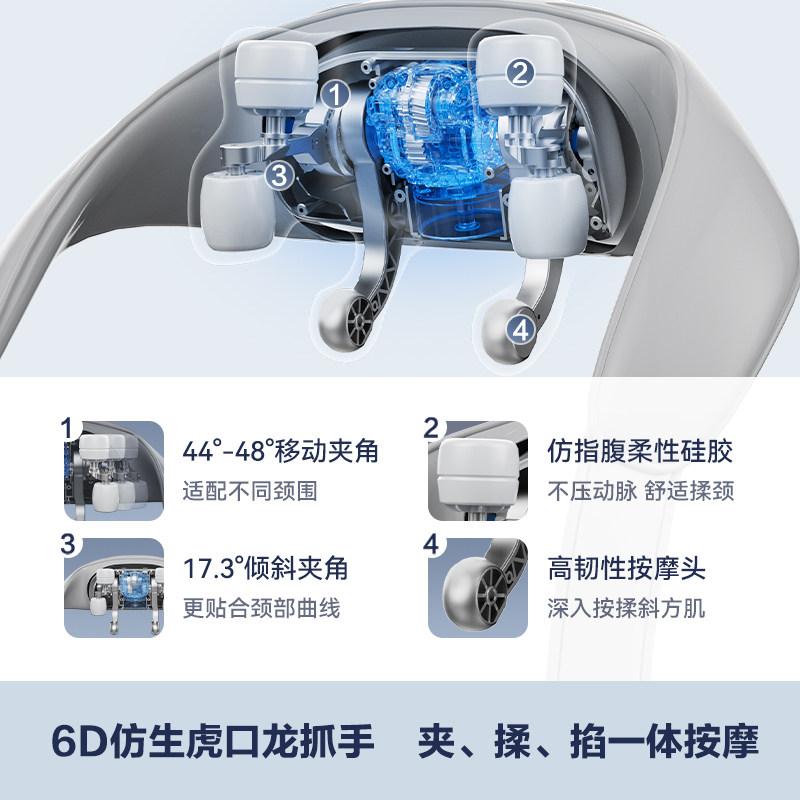 Haier/海尔颈椎按摩器肩颈按摩仪颈部斜方肌腰部背部热敷圣诞礼物 3