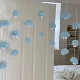 Дверная штора «Синее облако» [7 ниток по 18 штук]