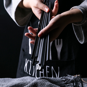 10双装耐高温禾木天香合金筷子