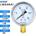 Thượng Hải Nghi Xuyên Nhạc Cụ 60 xuyên tâm áp suất nước áp suất không khí áp suất dầu đồng hồ đo áp suất chân không 0-1.6MPa điều hòa không khí sàn sưởi ấm 