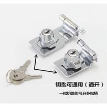 Door lock buckle old-fashioned door door lock door nose padlock lock door zinc alloy buckle 90 degree door buckle
