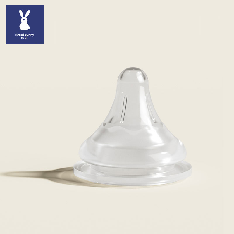 sweetbunny Miao Rabbit baby pacifier baby newborn silicone pacifier wide mouth diameter growth soft pacifier