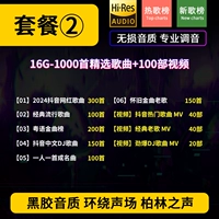 Пакет 26G качество винилового звука [Отправить 1000 песен +100 видео]