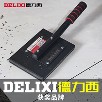 Delixi floor tile slapping board rubber tile slapping artifact mason paving floor tile special slapping tool 877