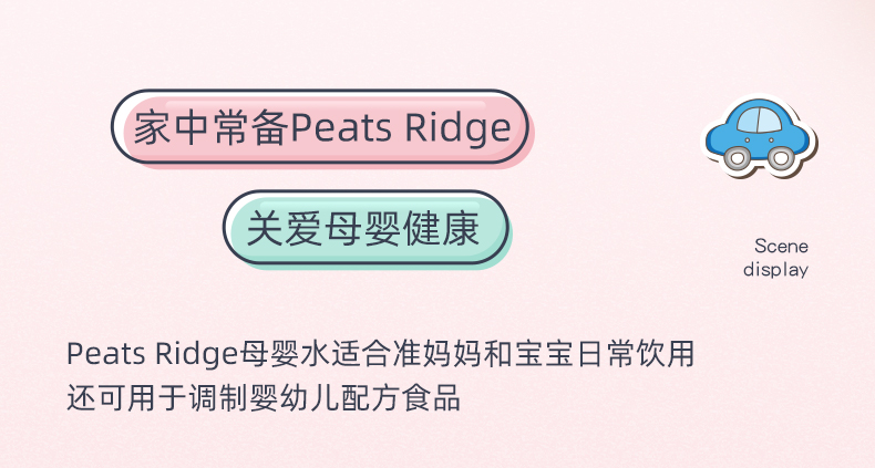 PeatsRidge澳洲进口矿泉水母婴水