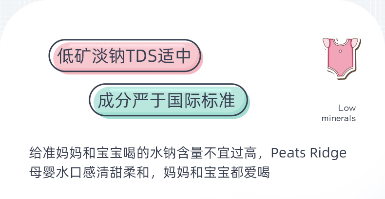 PeatsRidge澳洲进口矿泉水母婴水