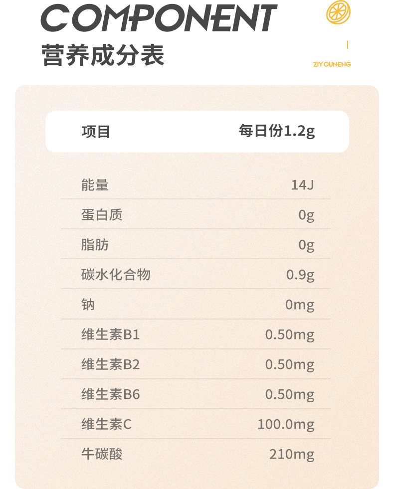 小黑盒【姿优能】高含量多维vc牛磺酸60粒