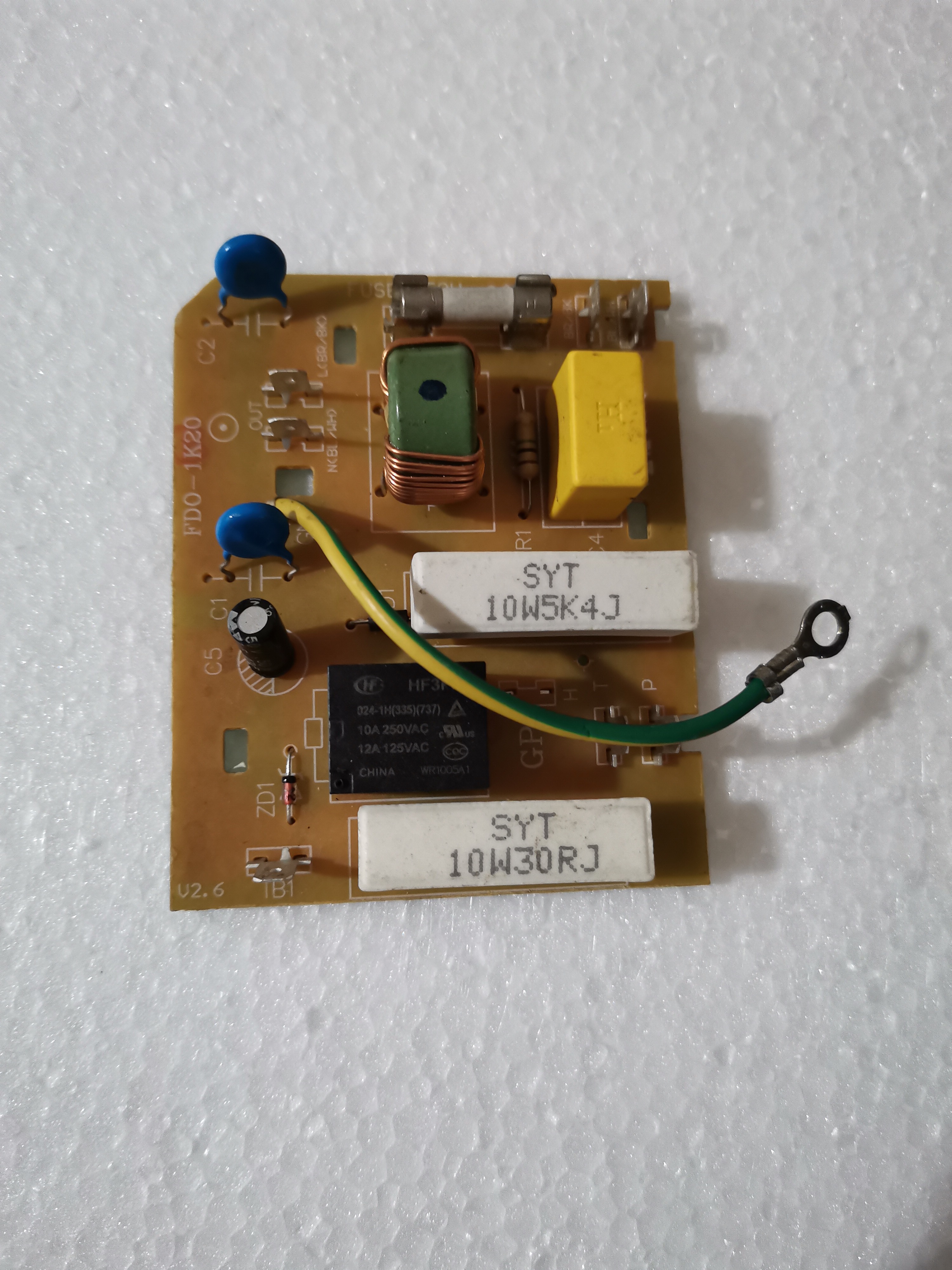 Grande Microwave Computer Panel Filter Panel FDO-1K20 Power Panel FD0 - 1K20 Power Panel