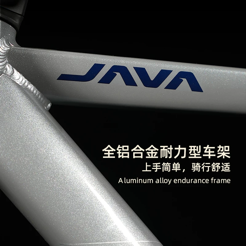 JAVA VELOCE алюминиевый сплав полностью гидравлический дисковый тормоз дорожный велосипед 16 скоростей, изогнутый руль, передача, унисекс