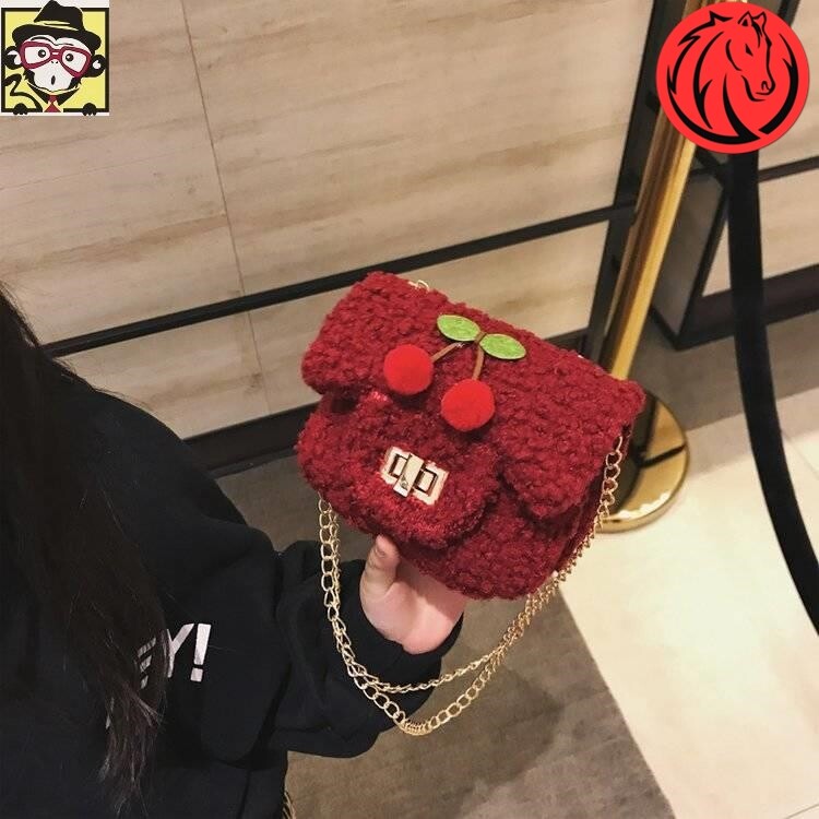 Baby New Year Bag Girl Slip Handbag Bag Bag Girl Bag Kids Chain Bag Princess